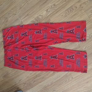 MLB Angles Baseball Pajama Pants Size L Large